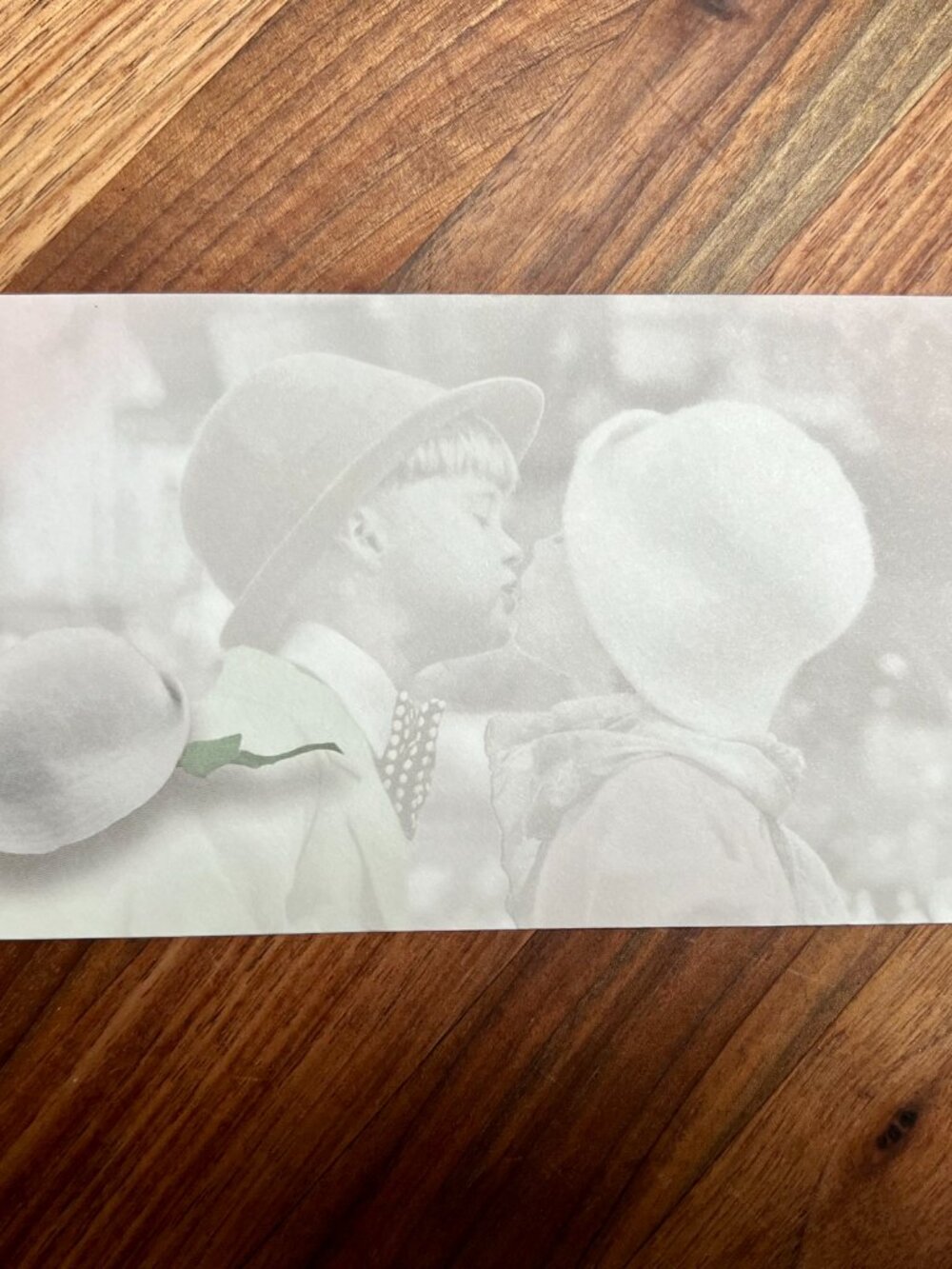"First Kiss" Standard Size Envelopes